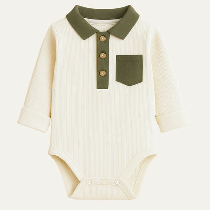 Baby body | Voks - med - mig | Hvid - Vores Dreng