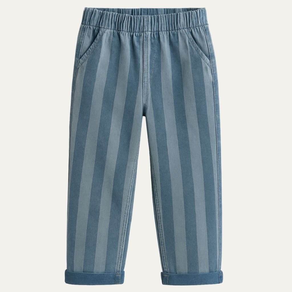 Jeans | Voks - med - mig | Blå stribet - Vores Dreng